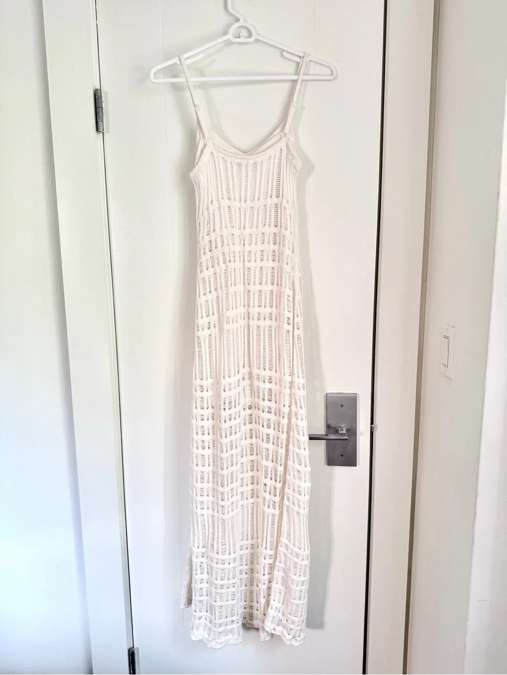 Abercrombie & Fitch crochet style maxi dress XS